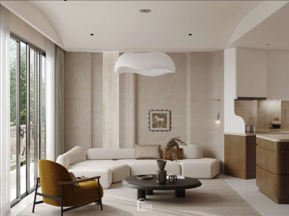 Thiết kế nhà phố phong cách Wabi Sabi - Khi thiết kế trở thành nghệ thuật của sự tĩnh lặng và giá trị bền vững